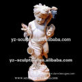 lovely life size child stone statue carving statue for home decoration